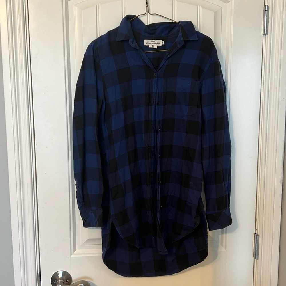 L.O.G.G. plaid tunic